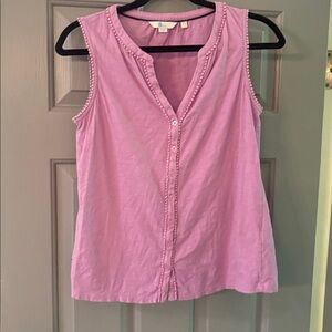 Boden Lavender Sleeveless Top